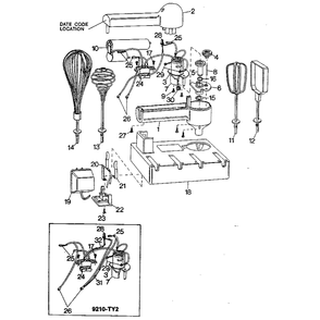 Part Location Diagram of 98244-56 Craftsman Resistor